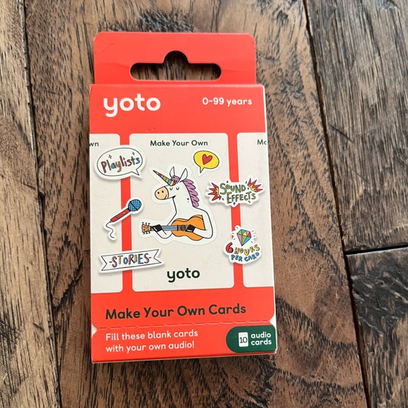 yoto Toys Make Your Own Yoto Cards Poshmark
